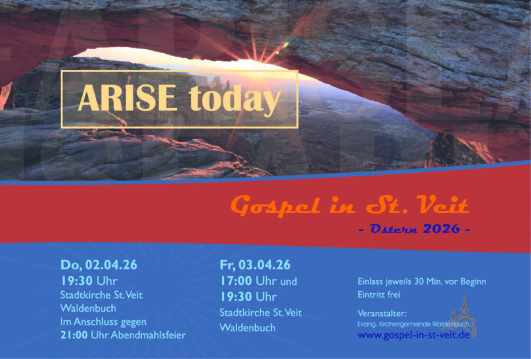 Gospel in St. Veit am Gründonnerstag und Karfreitag